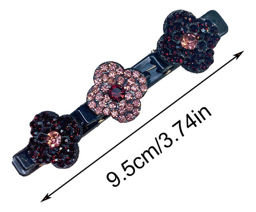 Pinzas Para El Pelo P Con Piedras De Cristal Brillantes Tren