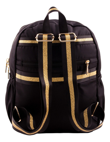 Imagen 3 de 10 de Mochila Urbana Amayra Mujer Dama Simil Cuero Grande 4 Pp
