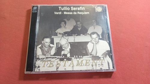 G. Verdi Tullio Serafin / Misa De Requiem Cd Doble / Eng B28