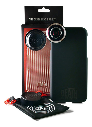 Death Lens iPhone 8 Pro Fisheye Lens Kit 200 Grados, Sin Hd
