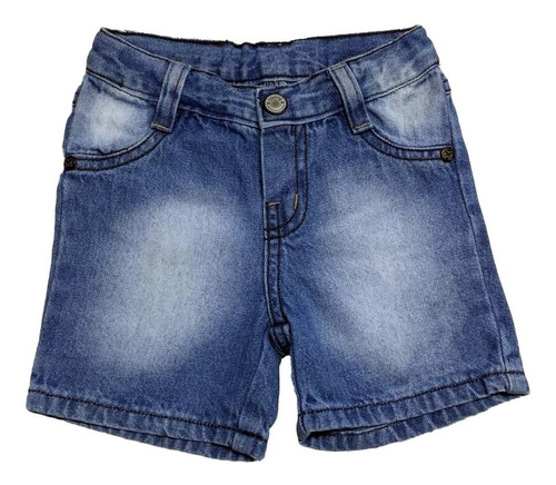 Bermuda Jeans Bebê 