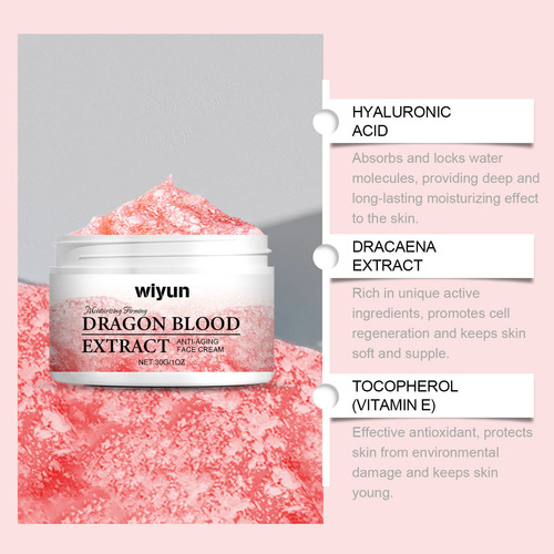 Creme Facial Hidratante Bloodss Hidratante Resistente A Ruga