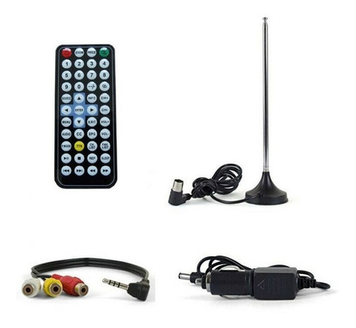 Tv Portátil 7 Pulgadas Audiobox Tv-007 Lcd Hd 100v/240v