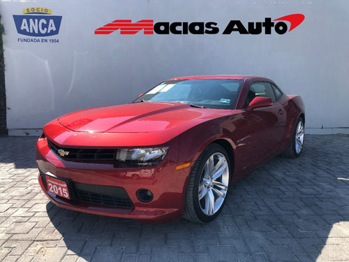 Imagen 1 de 15 de Chevrolet Camaro Lt V6 3.6l 2015 Credito Recibo Auto Financi