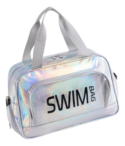 Bolsa De Playa, Bolso De Mano, Multiusos Con Plata