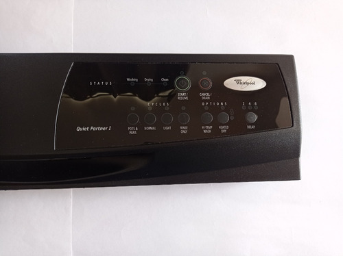 Imagen 2 de 5 de Key Panel Lavaplato Whirlpool 3385731 (original )