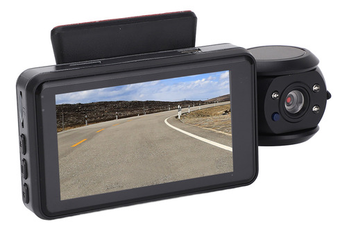 Câmera De Carro Tripla De 3 Vias 1080p Dash Cam De 3 Canais
