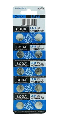 Imagen 2 de 6 de Promo 200 Pilas Soda Lr44 A76 Ag13 1.5v P/ Luces Calculadora