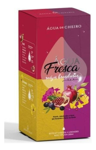 Água Fresca Raízes Brasileiras 4x200ml