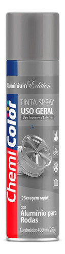 Spray Chemicolor Aluminio Para Rodas 400ml 0680190