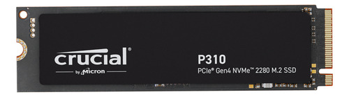 Ssd 2tb Nvme Gen4 7100mb/s Leit - 6000mb/s Grav P310 Ct2000p310ssd8 Crucial Preto