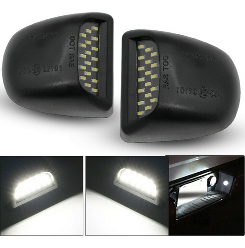 Luz De Placa Trasera Chevrolet Tahoe 2000 - 2006 Led Nueva!