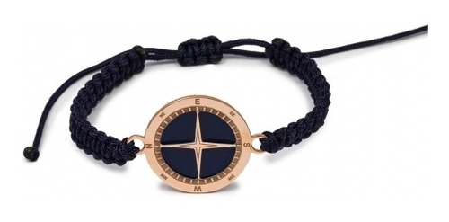 Pulsera Rosa Vientos Blue Rose Gold