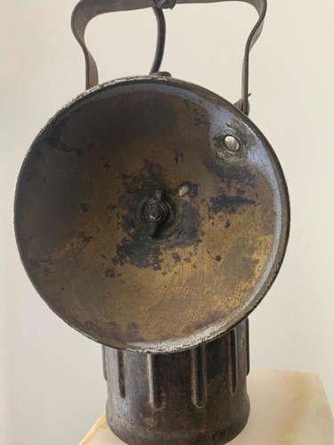 Lámpara De Carburo. Antigua 1910 Justrite Usa (Usado)
