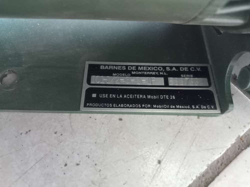 Bomba Centrifuga Barnes 3hp 11/2 X 1 1/2 115/220v Ic11/2-3-2