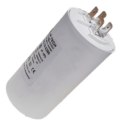 Imagen 1 de 1 de Capacitor Aire Acondicionado 50 Uf
