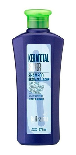 Shampoo Matizador Silver Violeta Bellissima 270ml 