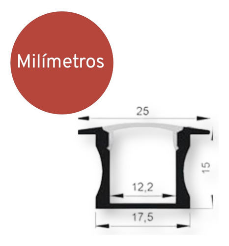 Intenseso Lámpara Lineal 2m Led 40w Blanco 110v Estructura Luz cálida