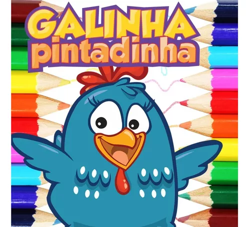 Colorir GALINHA PINTADINHA  Super Desenhos para Colorir!