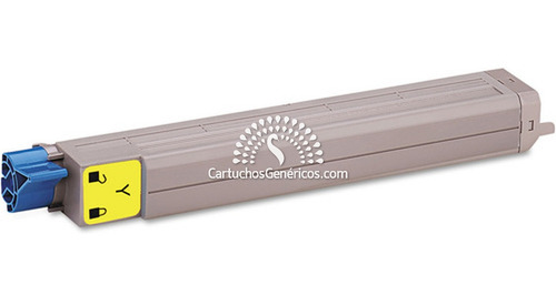 2 Toner Compatible Oki 42918981 C9600 C9650 C9800 Amarill