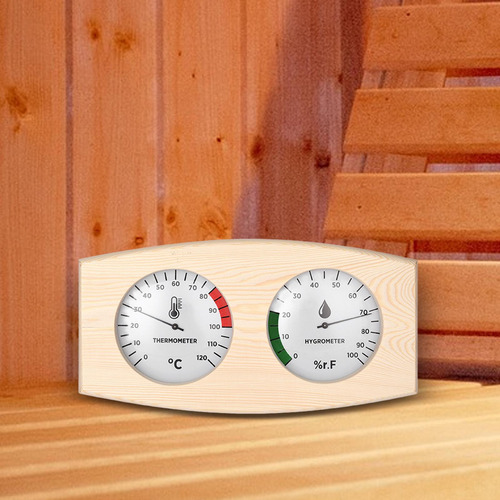 Termómetro De Sauna Higrómetro 2 En 1 Termómetro Para
