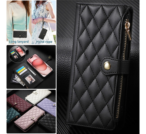 Para Samsung Fold5/s24 Flip Wallet Insert Carpio Fundas