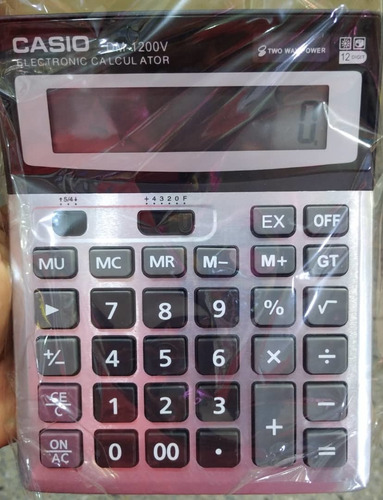 Calculadora Casio Grande De Mesa 12 Dígitos (batería/solar)