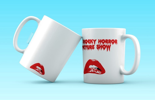 Imagen 1 de 2 de Taza Rocky Horror Picture Show. Mug Design. Pelicula Movie
