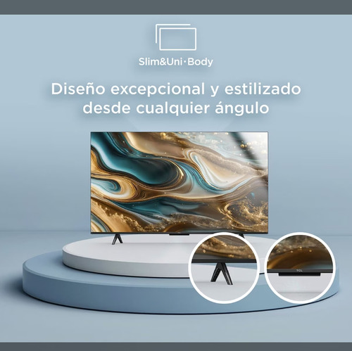Pantalla Tcl 50 Pulgadas 4k Uhd Hdr Led Smart Google Tv