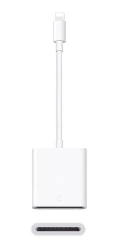 Imagem 7 de 8 de Adaptador Lightning Leitor Cartão Sd P/ iPhone X 6 7 8 iPad