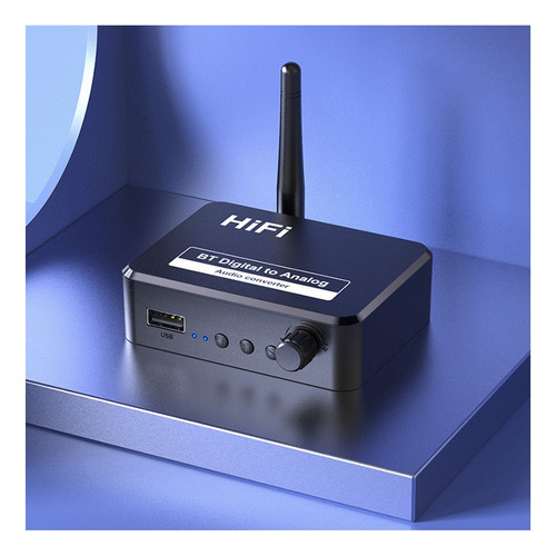 Regalo Bluetooth 5.1 Transmisor Receptor De Fibra Óptica