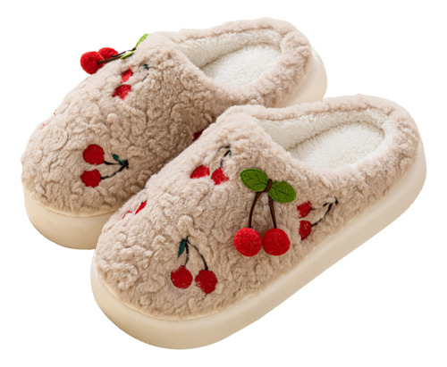 Zapatillas De Algodón Para Mujer En Creative Winter Cute Che