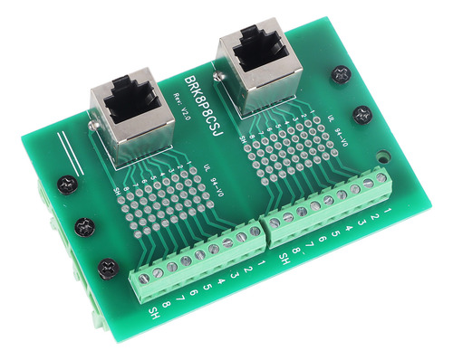 Placa De Conexión Rj45, Conector Ethernet, Transmisión Rápid
