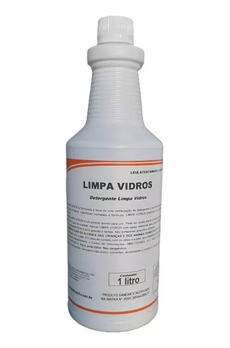 Detergente Limpa Vidro Concentrado Spartan 1l