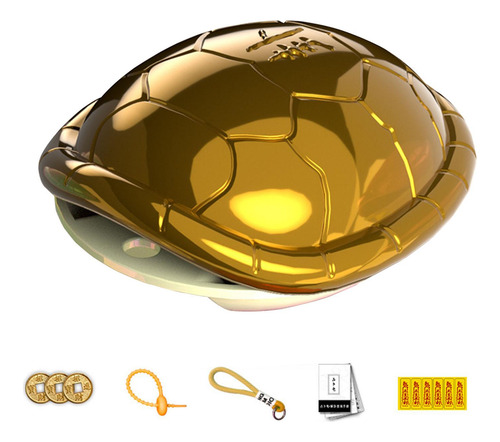 5 Tartaruga Boa Sorte Truques Adereços Criativo Único Ouro