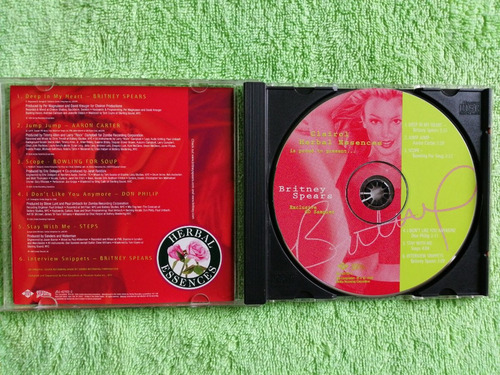 Imagen 2 de 3 de Eam Cd Sampler Britney Spears Clairol Herbal Essences 2000