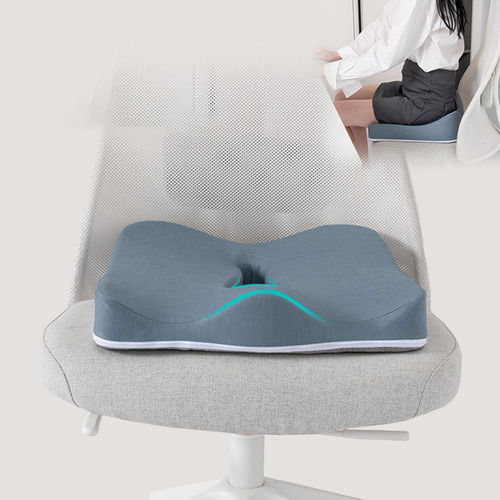 Cojín De Asiento Para Silla De Escritorio Con Cremallera