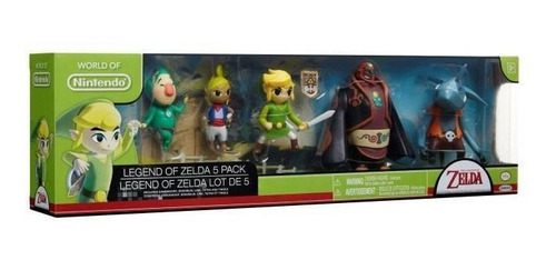 The Legend Of Zelda - Pack Con 5 Figuras Jakks
