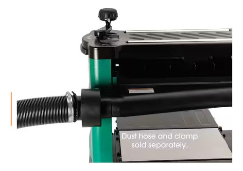 Cepillo Cepilladora De Banco 13 PuLG 2 Hp Grizzly G0939 Color Verde
