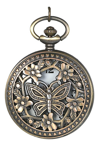 Jewelrywe Reloj De Cuarzo De Bolsillo Con Cubierta De Maripo
