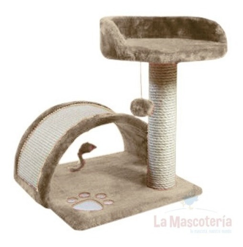 Rascador Dina  35 X 35 X 45 Cm, Superficie Forrada En Felpa