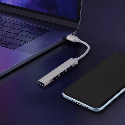 Adaptador Usb Multipuerto Usb 4 Puerto Usb 3.0 Hub Usb Para Laptop Pc Y Computadoras Accesorios Para Laptop