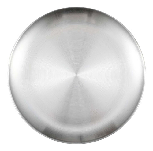 Organizador De Frutas De Platos De Acero Plata 14cm