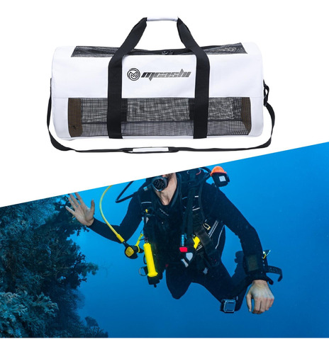 Scuba Diving Duffle Bag Diving Equipment Bag For White