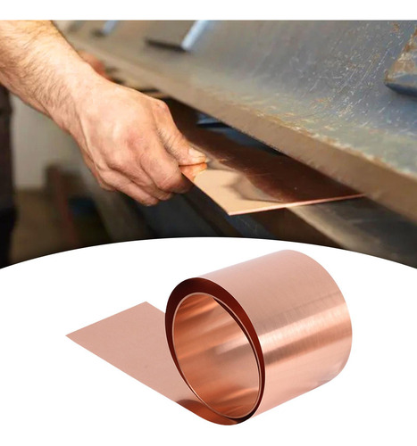 3 Rollo De Lámina De Cobre, Placa De Lámina De Metal, 0,1