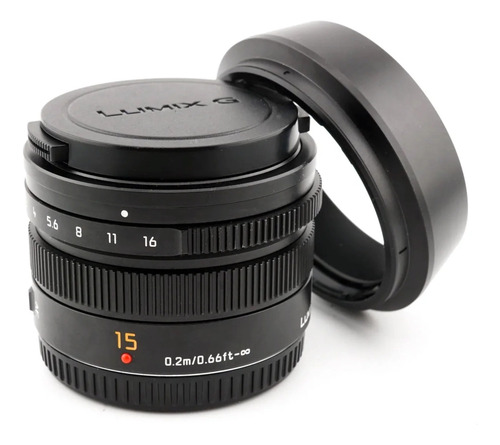 Lente Panasonic Leica Dg Summilux 15mm 1.7 Lumix Gh5 Gx85 G9 (Usado)