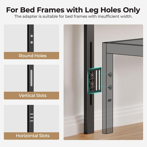 Cabecero Para Cama Queen Con Luz Led Y Usb Ajustable