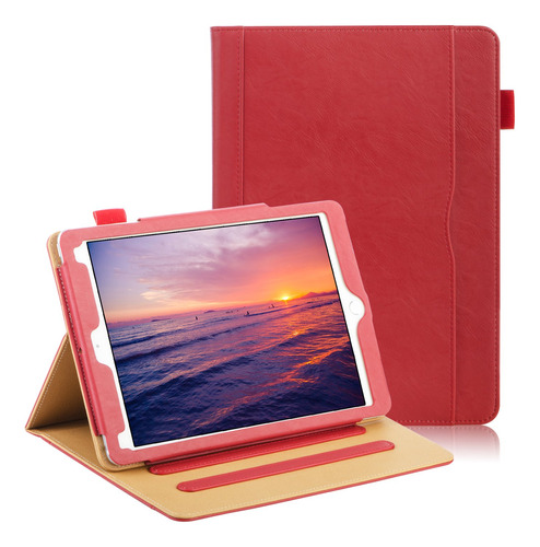 Funda De Piel Compatible Apple iPad 6.ª/5.ª Generaciã...