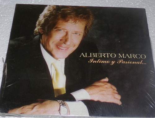 Alberto Marco Intimo Y Pasional... Cd Nuevo Kktus