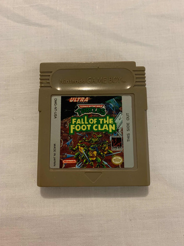 Teenage Mutant Ninja Turtles Fall Of The Foot Clan Nintendo (Usado)